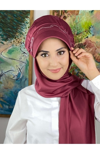 Turban Pret-a-Porter Rose Pâle Foncé 2014MAYŞAP20-11t