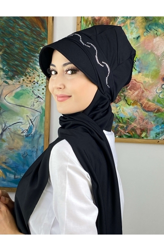 Black Ready to wear Turban 2014MAYŞAP20-03