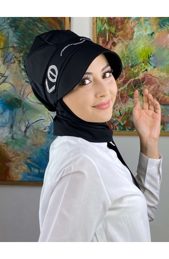 Black Ready to wear Turban 2014MAYŞAP20-03