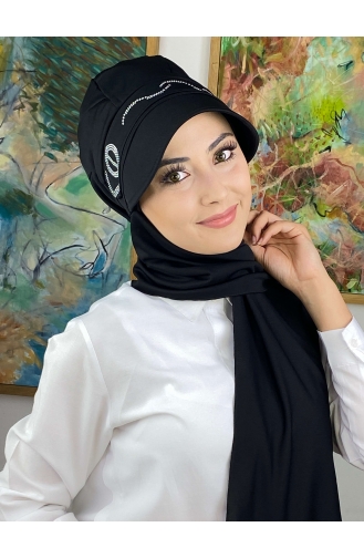 Black Ready to Wear Turban 2014MAYŞAP20-03