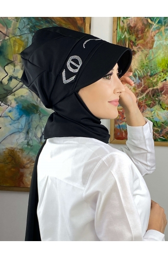 Black Ready to Wear Turban 2014MAYŞAP20-03