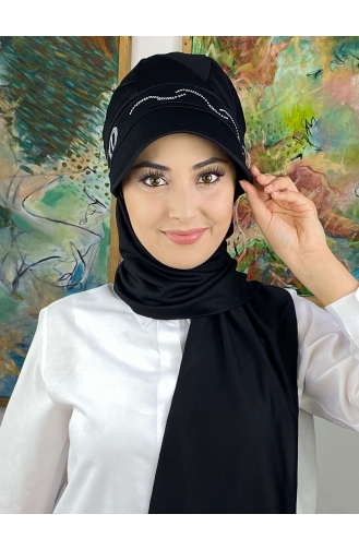 Black Ready to Wear Turban 2014MAYŞAP20-03
