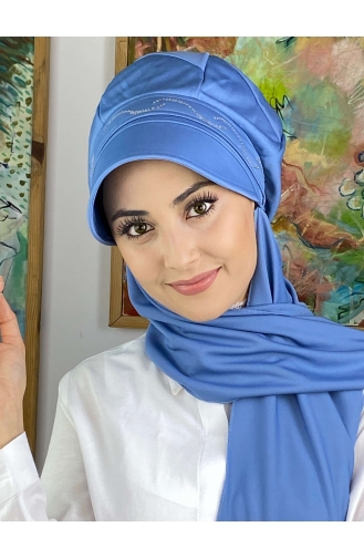 Turban Pret-a-Porter Bleu Ciel 2014MAYŞAP20-09