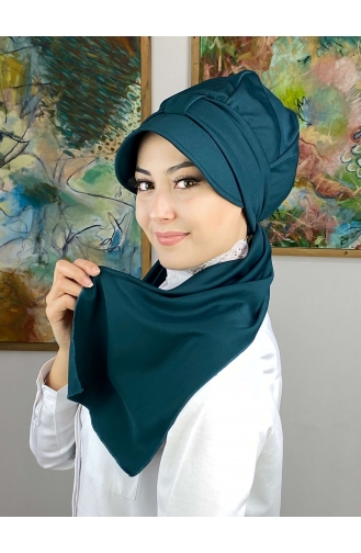 Mint Green Ready to Wear Turban 114MAYŞAP01-02