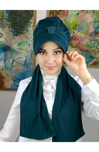 Mint Green Ready to Wear Turban 114MAYŞAP01-02