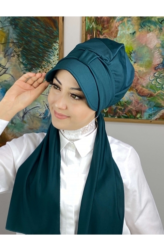 Mint Green Ready to Wear Turban 114MAYŞAP01-02