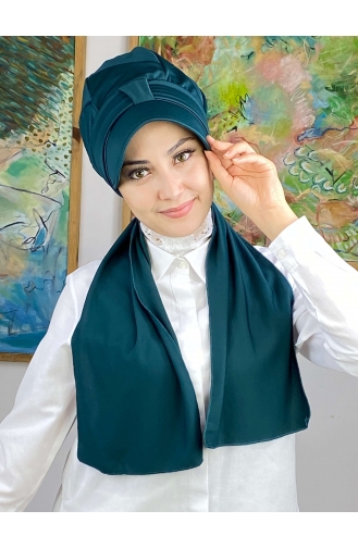 Minzgrün Praktischer Turban 3NZL705223-06