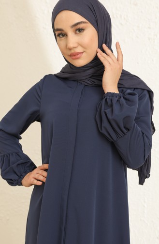 Abayas Bleu Marine 2226-02