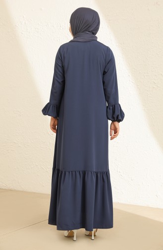 Dunkelblau Abayas 2226-02