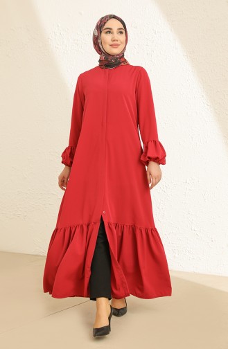 Claret Red Abaya 2226-04