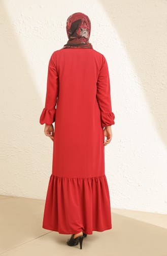 Claret Red Abaya 2226-04