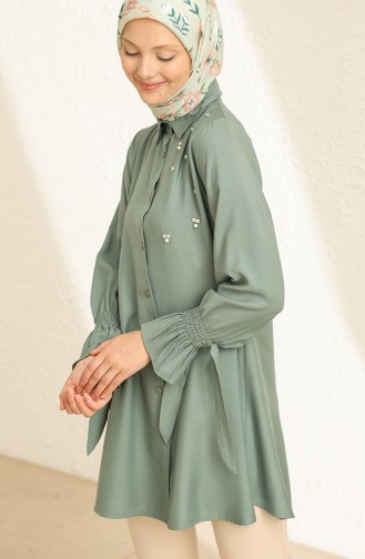 Green Overhemdblouse 2224-05