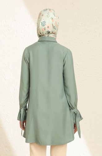 Green Overhemdblouse 2224-05