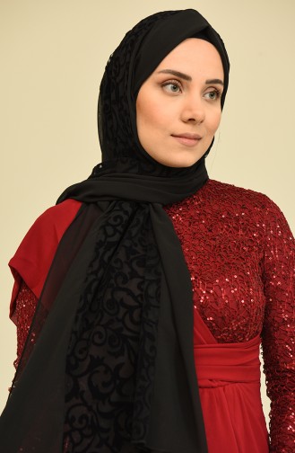 شال أسود 247900-01