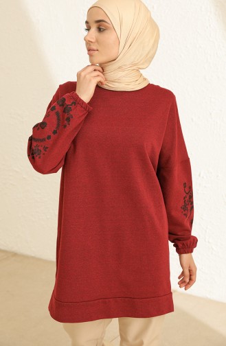 Claret Red Sweatshirt 3357-03
