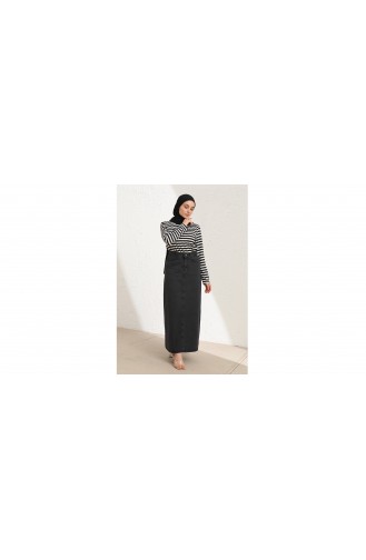 Smoke-Colored Skirt 9076B-01