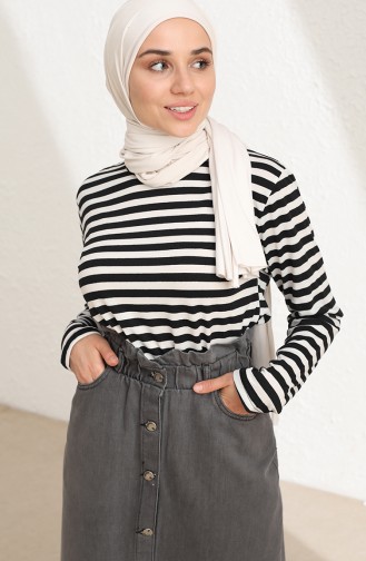 Gray Skirt 9077-02