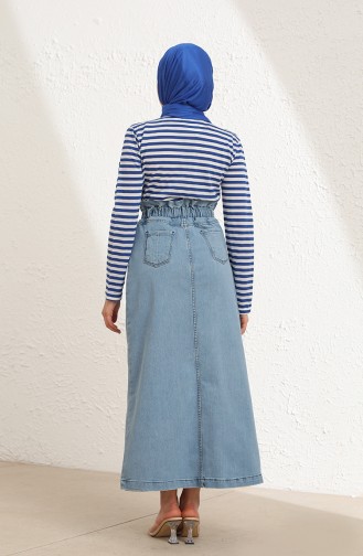 Denim Blue Skirt 9077-03