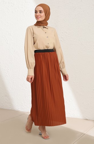 Tan Skirt 3234-01