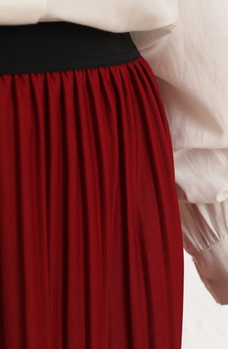 Claret Red Skirt 3234-02