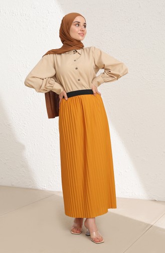 Mustard Skirt 3234-03