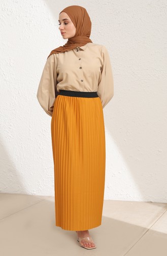 Mustard Skirt 3234-03