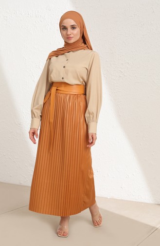 Tan Skirt 3470-01