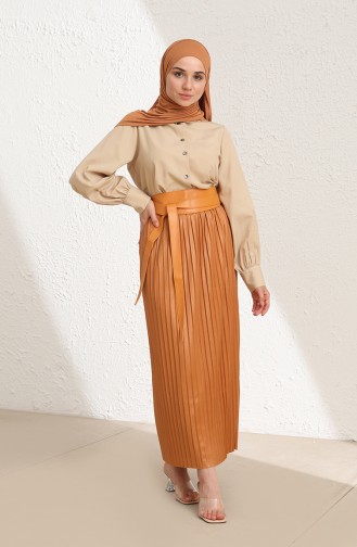 Tan Skirt 3470-01