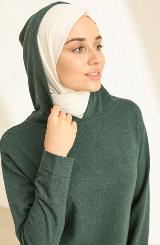 Smaragdgrün Pulli 3423-02