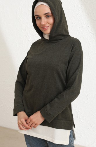 Sweatshirt Khaki 3423-05