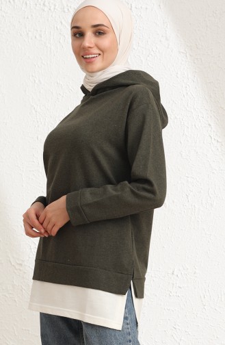 Khaki Pulli 3423-05