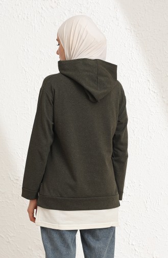 Khaki Sweatshirt 3423-05