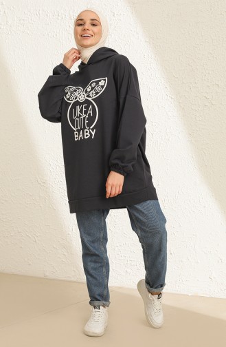 Sweatshirt Bleu Marine 3434-03