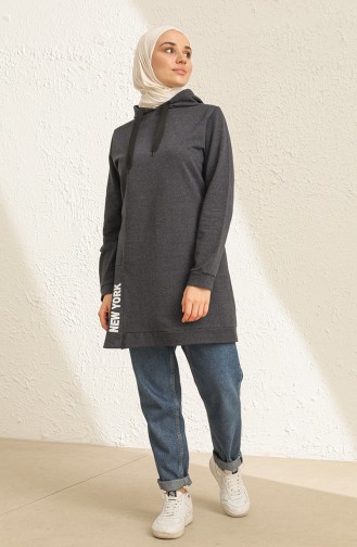 Tofisa Kapüşonlu Sweatshirt 3488-01 Lacivert