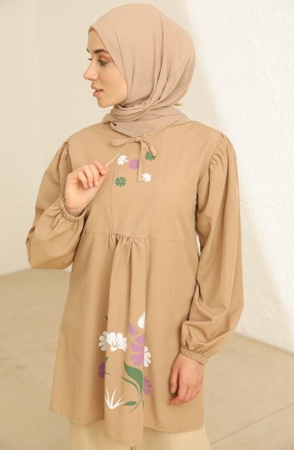 Beige Tunics 3694-03