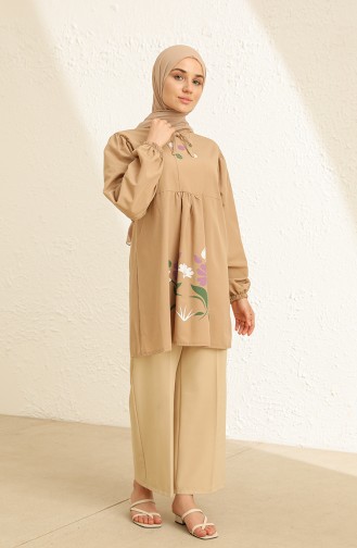 Beige Tunics 3694-03