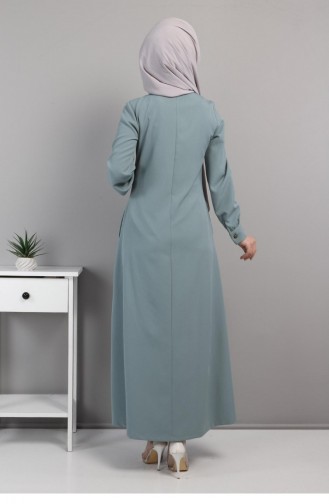 Mint Green Abaya 10773.Mint