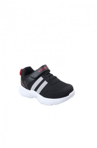 Kinetix Arısta Erkek Çocuk Günlük Sneaker Spor Ayakkabı Siyah Gri