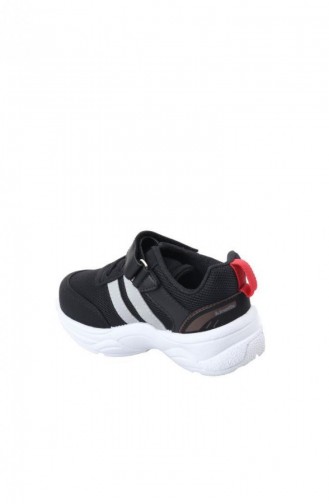 Kinetix Arısta Erkek Çocuk Günlük Sneaker Spor Ayakkabı Siyah Gri