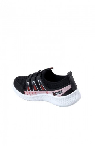 Papuçccity Blmx 02169 Erkek Çocuk Günlük Spor Ayakkabı Siyah Kırmızı