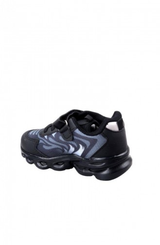 Cool Freze Erkek Çocuk Günlük Sneaker Spor Ayakkabı Siyah