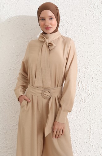 Beige Jumpsuits 228423-01
