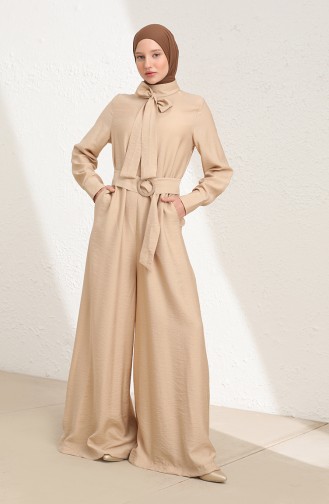 Beige Jumpsuits 228423-01