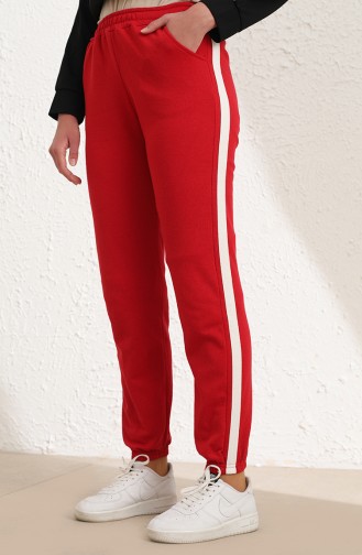 Red Track Pants 3908-01