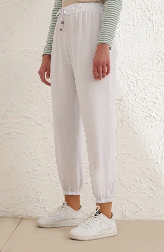 Ecru Pants 6115-06