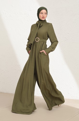 Khaki Jumpsuits 228423-02