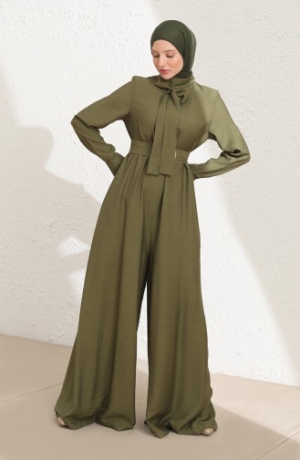 Khaki Jumpsuits 228423-02