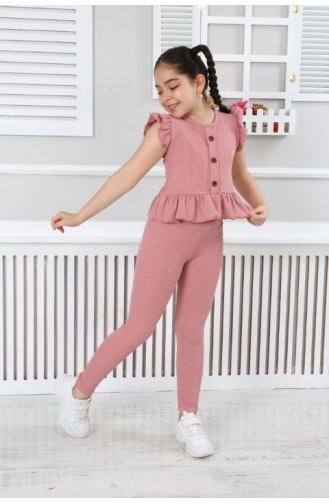 Vêtements Enfant Rose Pâle 035-01