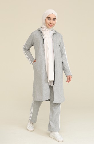 Grau Jogginganzüge 1018-05