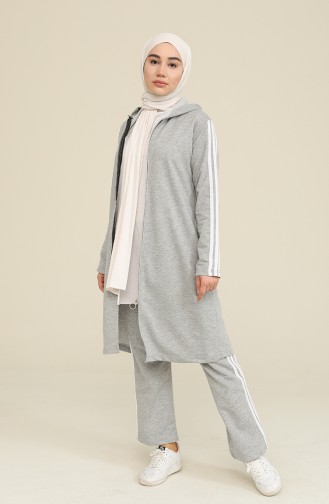 Grau Jogginganzüge 1018-05